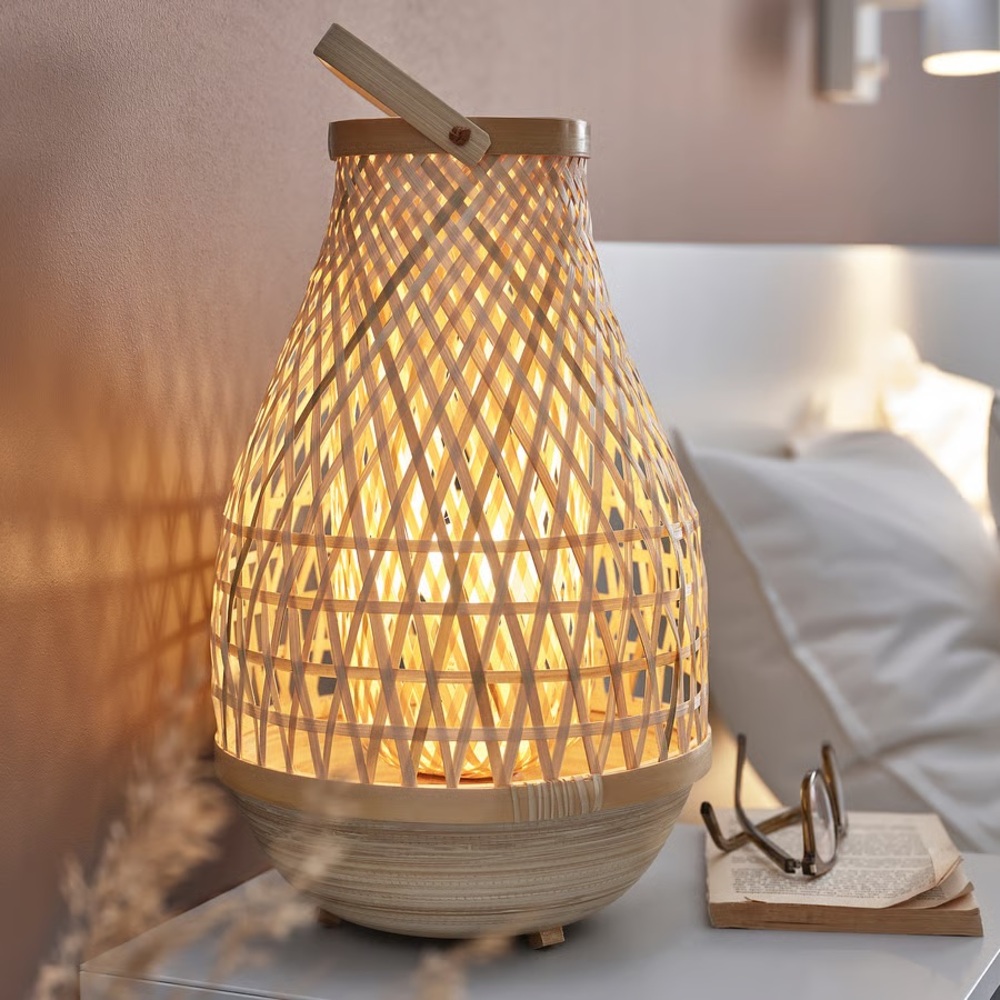 Ikea Misterhult table lamp 14”